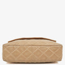 Chanel Camera Tassel CC Beige Quilted Lambskin Bag
