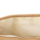 Chanel Camera Tassel CC Beige Quilted Lambskin Bag