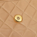 Chanel Camera Tassel CC Beige Quilted Lambskin Bag