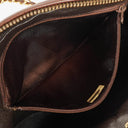 Chanel Camera Tassel CC Brown Quilted Lambskin Bag