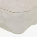Chanel Camera Tassel CC White Quilted Lambskin Bag