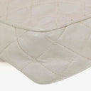 Chanel Camera Tassel CC White Quilted Lambskin Bag