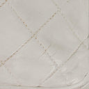 Chanel Camera Tassel CC White Quilted Lambskin Bag