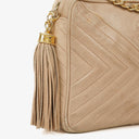 Chanel Camera Tassel Leather Crossbody Bag