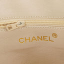 Chanel Camera Tassel Small Brown Quilted Lambskin CC Front Pocket