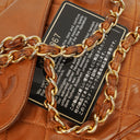 Chanel Camera Tassel Small Brown Quilted Lambskin CC Front Pocket