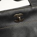Chanel Caviar CC Black Tote Bag, 2000 - 2002