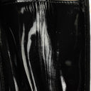 Chanel CC Black Envelope Patent Leather Multi Chain Shoulder Bag