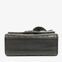 Chanel CC Black Quilted Lambskin Crossbody Messenger Bag