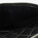 Chanel CC Black Quilted Patent Leather Camera Tassel Bag