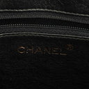 Chanel CC Black Quilted Patent Leather Camera Tassel Bag