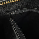 Chanel CC Black Quilted Patent Leather Camera Tassel Bag