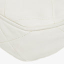 Chanel CC Double Chain White Shoulder Bag