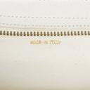Chanel CC Double Chain White Shoulder Bag