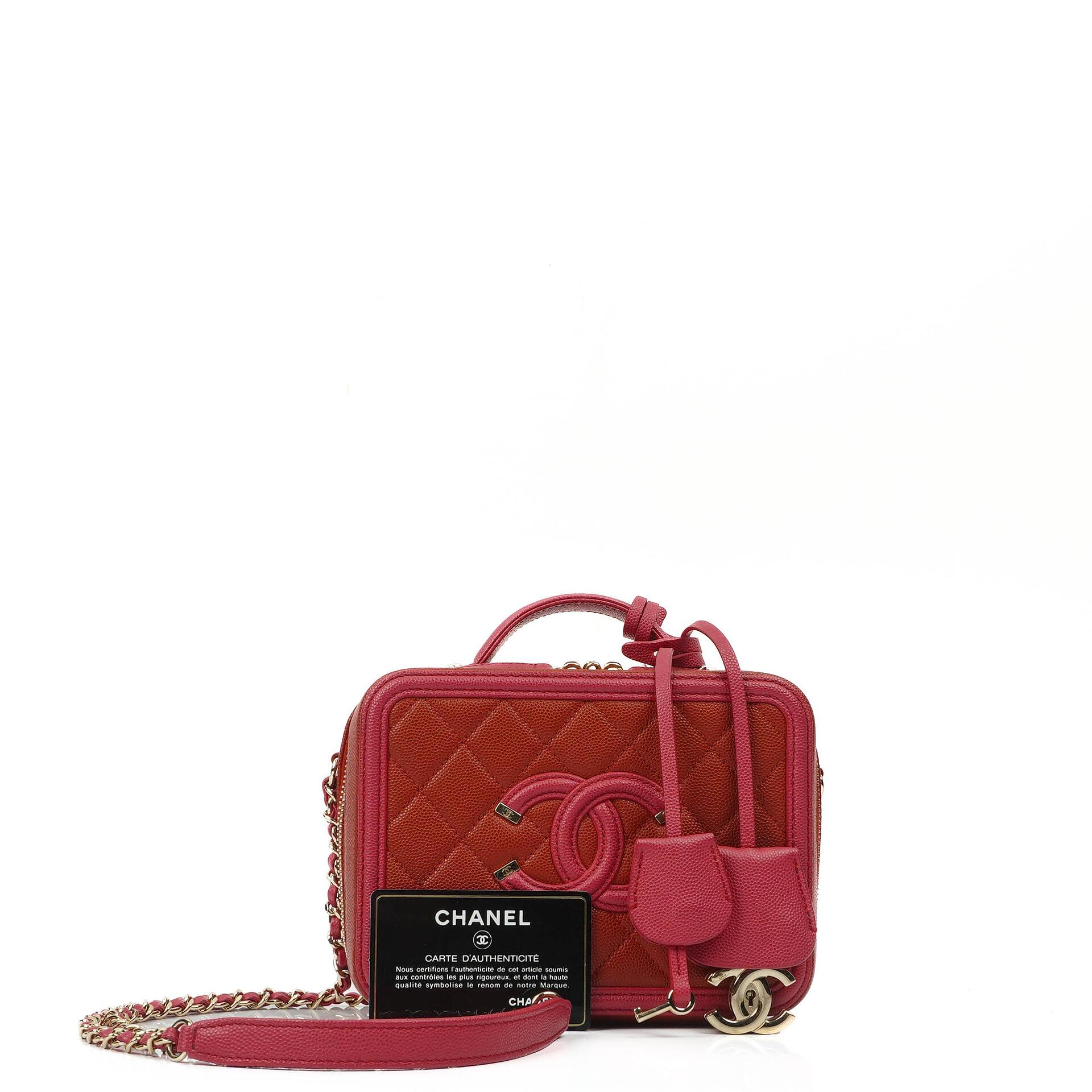 Pre-Owned Luxury Vanity Cases & Toiletry Bags – Chanel & More
