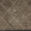 Chanel CC Logo Suede Full Flap Shoulder Bag