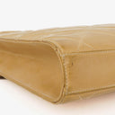 Chanel CC Maxi Logo Beige Briefcase