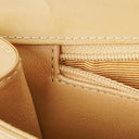 Chanel CC Maxi Logo Beige Briefcase