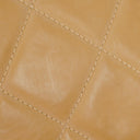 Chanel CC Maxi Logo Beige Briefcase