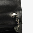 Chanel CC Square Black Patent Leather Flap Bag