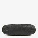 Chanel CC Tassel Quilted Black Leather Shoulder Bag