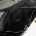 Chanel CC Tassel Quilted Black Leather Shoulder Bag