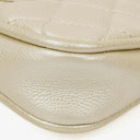 Chanel CC Timeless Metallic Caviar Quilted Shoulder Bag