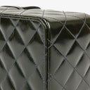 Chanel CC Vanity Case Quilted Patent Leather