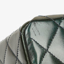 Chanel CC Vanity Case Quilted Patent Leather