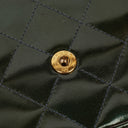 Chanel CC Vanity Case Quilted Patent Leather