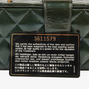 Chanel CC Vanity Case Quilted Patent Leather
