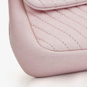 Chanel Chevron Leather Small Classic Flap Bag