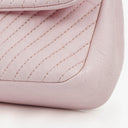 Chanel Chevron Leather Small Classic Flap Bag