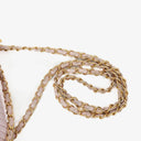 Chanel Chevron Leather Small Classic Flap Bag