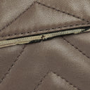 Chanel Chevron Mini Flap Quilted Lambskin And Printed Silk Trim With Silver Hardware