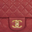 Chanel Chic Single Flap Bag Quilted Iridescent Calfskin With Gold-Tone Hardware
