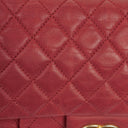 Chanel Chic Single Flap Bag Quilted Iridescent Calfskin With Gold-Tone Hardware