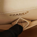 Chanel Chocolate Bar East West Patent Leather Shoulder Bag