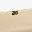 Chanel Chocolate Bar East West Patent Leather Shoulder Bag