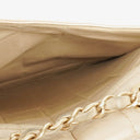 Chanel Chocolate Bar Lambskin And Patent Leather Single Flap Bag
