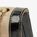 Chanel Chocolate Bar Lambskin And Patent Leather Single Flap Bag