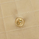 Chanel Chocolate Bar Lambskin And Patent Leather Single Flap Bag