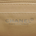 Chanel Chocolate Bar Lambskin And Patent Leather Single Flap Bag
