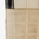 Chanel Chocolate Bar Leather And Patent Leather Single Flap Bag