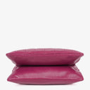 Chanel Chocolate Bar Purple Leather Quilted Flap Bag