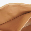 Chanel Chocolate Bar Yellow/Beige Suede Top Handle Flap Bag