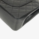 Chanel Classic Black Quilted Lambskin Double Flap Bag With 24K Gold-Plated Hardware