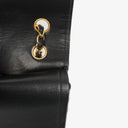 Chanel Classic Black Quilted Lambskin Double Flap Bag With 24K Gold-Plated Hardware