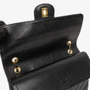 Chanel Classic Black Quilted Lambskin Double Flap Bag With 24K Gold-Plated Hardware