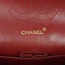 Chanel Classic Black Quilted Lambskin Double Flap Bag With 24K Gold-Plated Hardware